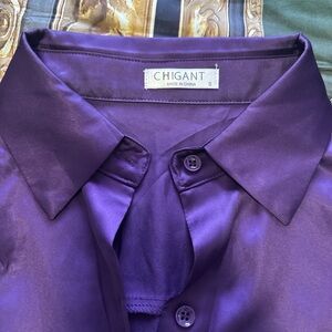 Gant Women formal  Deep Purple Dress Shirt